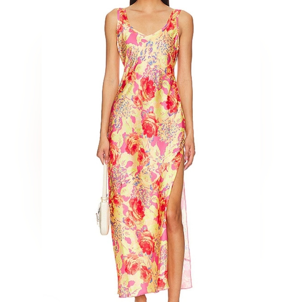 Free People Worth The Wait Slip Dress Fiesta Combo